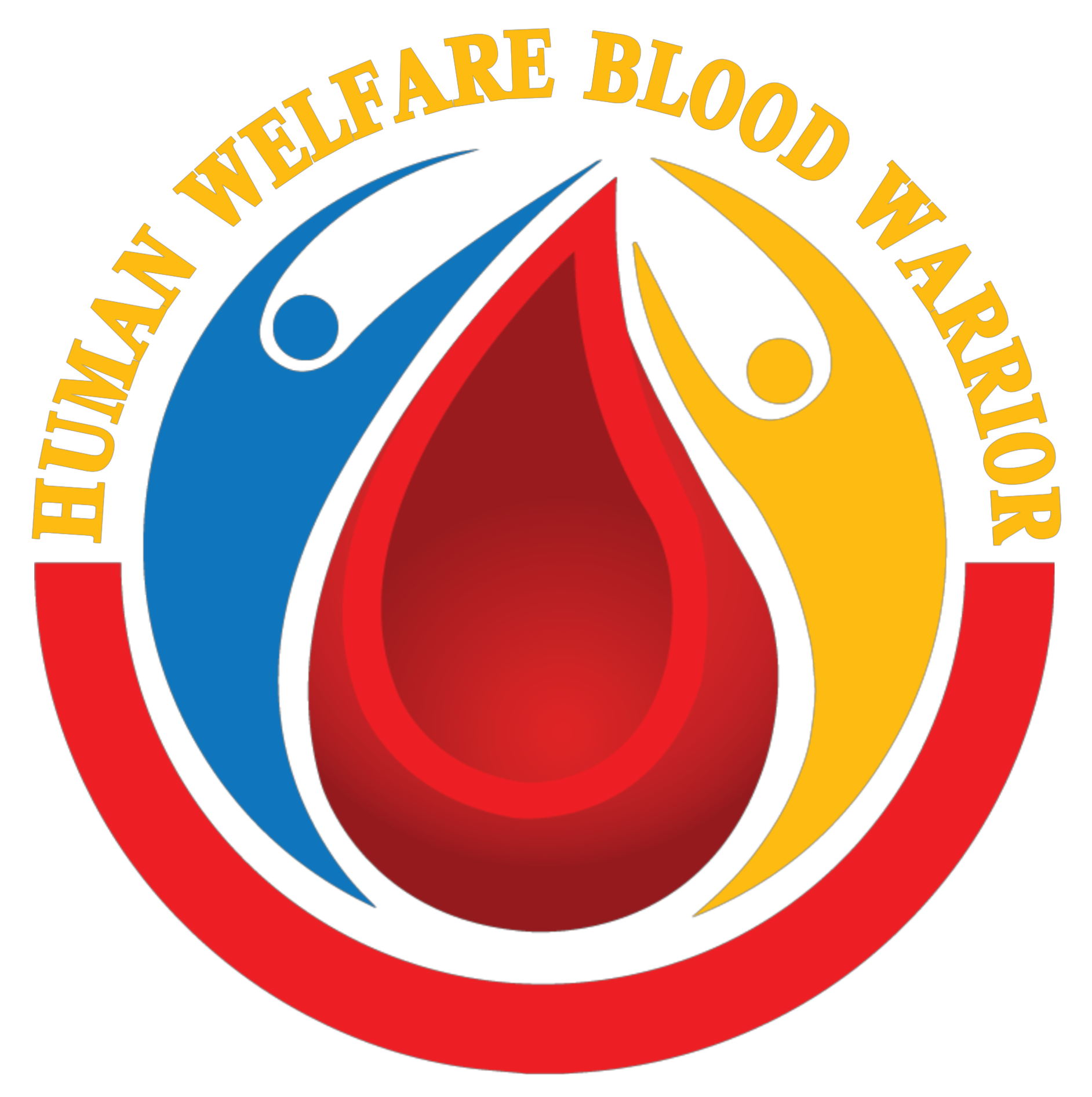 Human Welfare Blood Warrior Logo